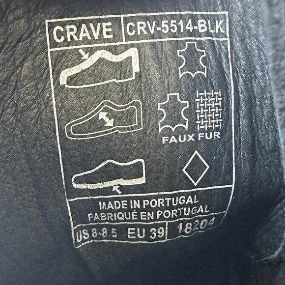 Taos Crave Leather Boots Size 39 Black - Picture 11 of 11